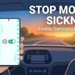 How to Turn On Motion Sickness Dots on Samsung Phones