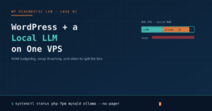 Read more about the article Can You Run WordPress and a Local LLM on the Same VPS? A Resource-Contention Guide